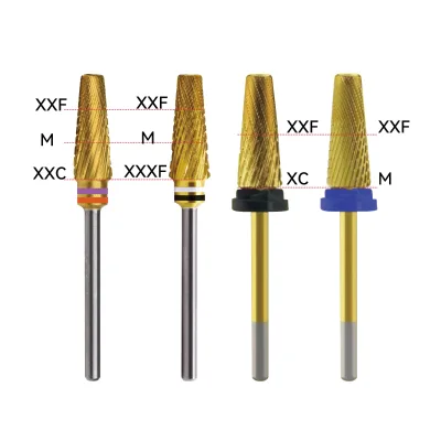 Wholesale Nail Drill Bits for Nails 4XC and 5XC Drill Bits Nails 5 in 1 High Quality Bits