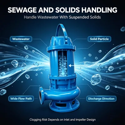 DEPUMP Park Water System Renovation Submerged Dirt Suction Industrial Waste Water Conveying Unit Sewage Submersible Pump