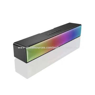 Multfunction LED bluetooth speaker soundbar for PC/TV/Mobile phone