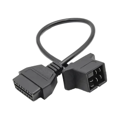 Motorcycle OBD2 Code Reader 12V 3 Pin to 16 Pin Diagnostic Adapter Cable for Yamaha YZF MT YS