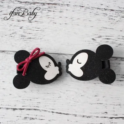 Cute Children Hair Accessories Girl Hair Clips with Flower Design Metal and Alloy Hairgrip