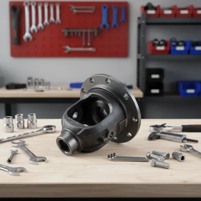 China Factory Custom Make Parts Qt500 with OEM/ODM Acceptance and Powder Coated Finish