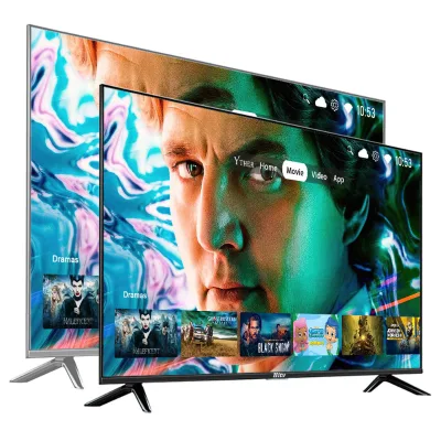 Narrow Bezel 65 to 100 Inch Built-in Speaker UHD 60Hz LED Smart Google TV for Hotels