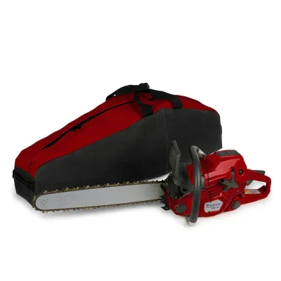 Durable Oxford Fabric Water Resistant High-Capacity Multi-Compartment Chainsaw Carry Bag 18" 20" Saws Accessories 3-Year