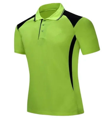 100% Polyester Mesh Choose Color Men Work Uniform Polo T Shirt High Quality Short-sleeve Men Polo Shirt