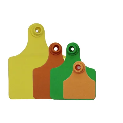 Animal Tracking Number Pe Material One-piece Mark Tag Identification Management Barcode Uhf Pig Ear Tag