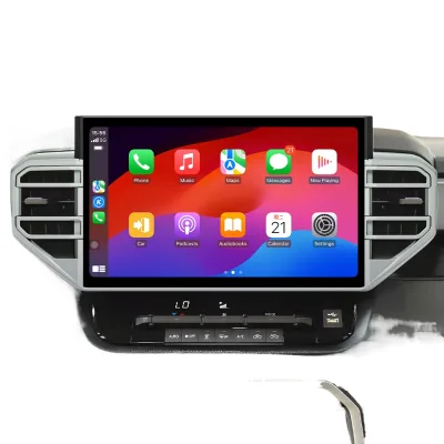 Merryway 2020-2024 for Tundra 14.6" Android Touch Screen GPS 4+64GB Wireless CarPlay Navigation for Multimedia 1 Year