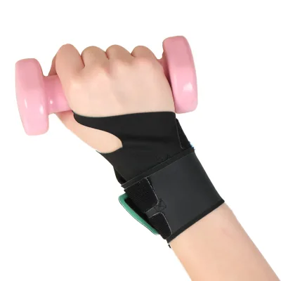 Adjustable Wrist Guard Support Brace Compression Breathable Hook Loop for Workout Office Use Custom OEM CE Wrist Wrap Sleeve