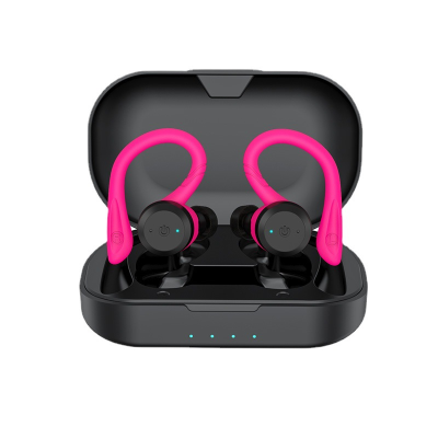 2025 New Waterproof  Blue Tooth Headset True Wireless Sports Binaural Soakable Headset IPX7 Hanging Ear  Blue Tooth 5.3