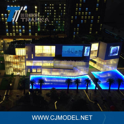 1/150 Ho Scale Model , Shopping Mall Architectural Building Model for Displaying