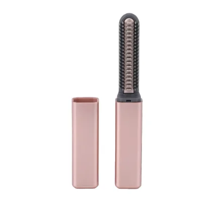 2026 New Professional Mini Hair Styler USB Rechargeable Hair Brush Electric Portable Hair Straightening Comb for Bangs