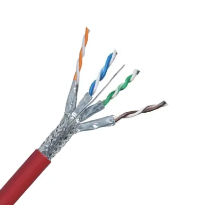 Cat6 S/FTP Network Cable HSYPVP-6A Ethernet Cable Dedicated for Security Monitoring