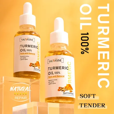 Turmeric Oil Skin Repair Brightening Lighten Spots Pore Shrinking Moisturizing Face Serum