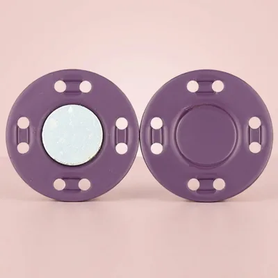 New Design Luxury High Quality Magnetic Snap Press Button with Pattern Decoration for Women Handbag Purse Accessories