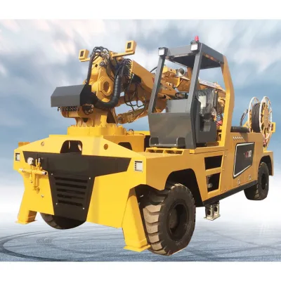 SPJ3217 17.5m Spraying Height Diesel Powered Wet Concrete Spraying Machine 32m³/h Output Wireless Control Tunnel Lining