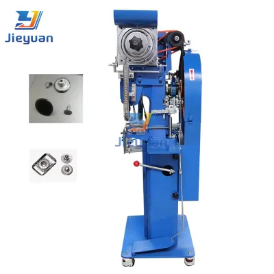 Buttons Holing Machine Button-pin Machines Plastic-button Fastening Equipment Attaching Machine