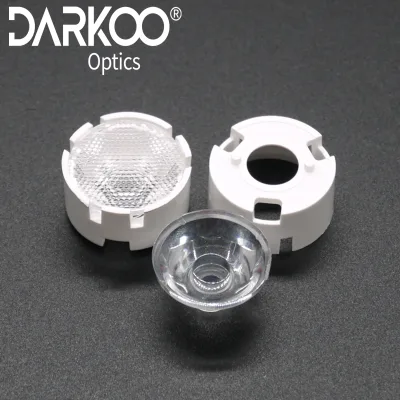 Factory Direct Flashlight Lens Optical Lens for Led Lens 13Mm 90 3535 With Holder Dk-24-Zj-22
