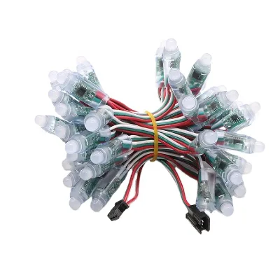 12mm Smart LED Pixel String Light WS2811 RGB IP68 12V Landscape Ceiling Lighting