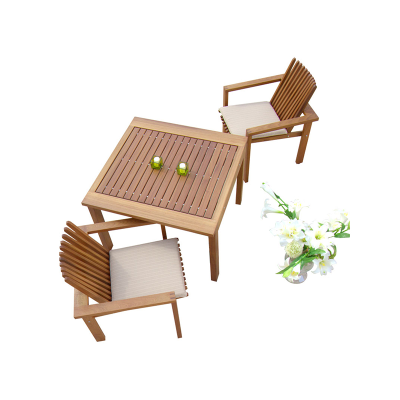 Outdoor Teak Patio Garden Furniture Table and Chair Set