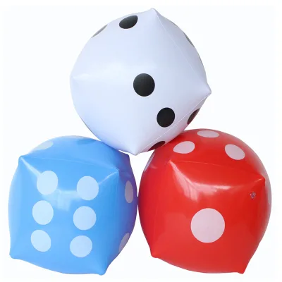 Waterhan Cheap Outdoor Playground Park Entertainment Competition Color Square Plastic Airtight Inflatable Air Dice Packaging