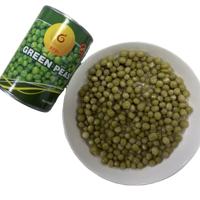 Hot Selling Canned Vegetable Green Pea in Tin for Sale 400G With HACCP