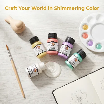 Premium 30ml Multi Color Acrylic Paint High Coverage Waterproof Paint for Artist Drawing Home Art Decoration