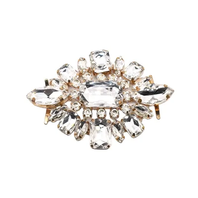 Wholesale Shoe Clip Accessories with Women Crystal Shoe Buckle Crystal Rhinestone Buckles for Shoes