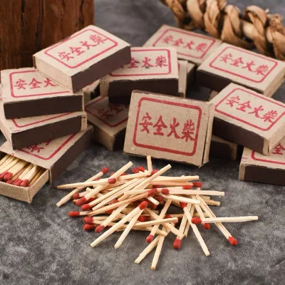 Match Wholesale Household Vintage Retro Classic Inheritance Modeling Safety Box Match Factory Wholesale