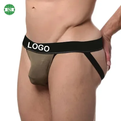 Super Soft Bamboo Jockstraps for Men Customized With Your Own logo Around Waistband or Bulk Strap