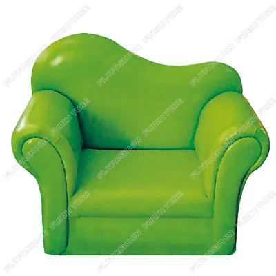 Modern Mini Cute Color Kids' Sofa Comfortable Soft Foam and Leather for School Application