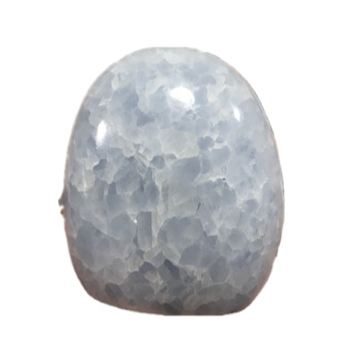 natural healing blue calcite crystal quartz sphere free form flame