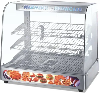 Commerical Stainless Steel Restaurant Food Warmer /chips Warmer showcase DH-861