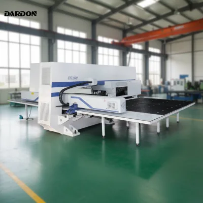 Dardon ESL300 CNC Punch Laser Combo Machine Fiber Laser for Automotive Chassis Part Sheet Metal Cutting
