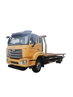 Sinotruk HOWO NX 10 Ton Slidebed Wrecker Flatbed Towing Truck for Commercial Vehicles