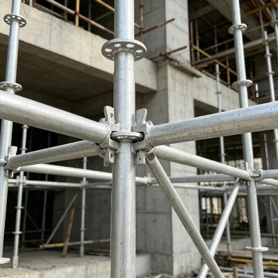 Quick Assembly Aluminum Ringlock Scaffold System High Load-bearing Capacity for Complex Engineering