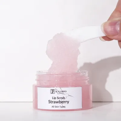 OEM/ODM Moisturizing Lip Scrub Private Label Strawberry Lip Gentle Exfoliating Scrub