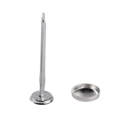 Wholesale hardware fitting aluminum iron sofa decorative fabric button