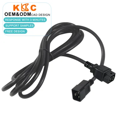 C20 to Saf-D-Grid 20A Power Cord 6FT 10FT 12AWG SJT, Heavy Duty Data Center PDU Jumper Cable for Server