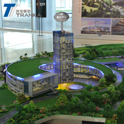 Hot Sell Miniature Architectural Building Scale Model for Golf Course