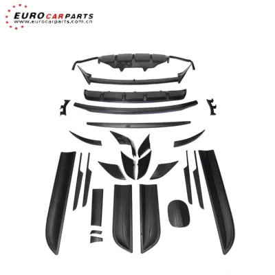Carbon Fiber Front Lip Rear Diffuser Door Trims Roof Spoiler Trunk Spoiler Lights Cover Fuel tank Cover Interior Trims Car Parts