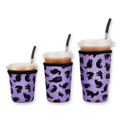 Viral-Worthy Custom Neoprene Cup Sleeve Insulated Sleeves | Eco Neoprene Reusable Gift & Promo Item