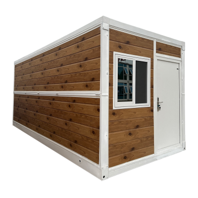 Temporary Mobile Folding Steel Room Simple Design for Hotel Residence Office Use Integrated Activity Staff Container Houses