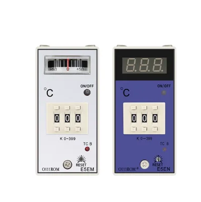 Original E5EM DIN Rail Mount Digital Intelligent Temp Controller 220VAC K/J/Pt100 0-999℃ 0.5%