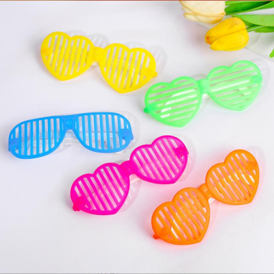 Valentines Day Glasses Love Heart Shutter Shades Birthday Neon Party Favors Treat Exchange Prizes Activity