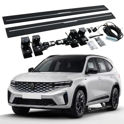 Electric Aluminum Alloy Running Board Side Steps with No Drilling Installation for Renault Koleos 2024+