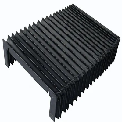 Black Flexible  Accordion Organ Bellows Cover