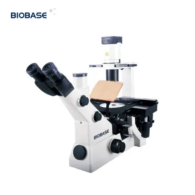 Biobase Fluorescence Biological Microscope Double Layers Mechanical Stage and Interpupillary 48-75mm for Lab BFM-100