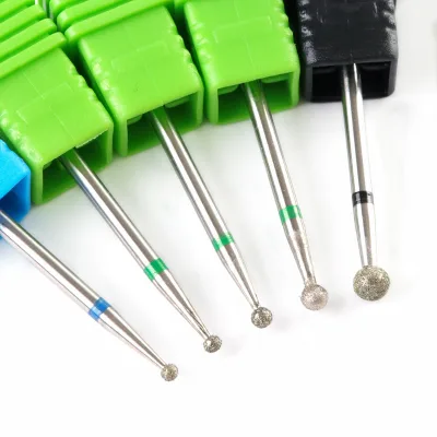Wholesale Nail Drill Bit Nail Filing Bits Manicure Silver Diamond Drill for Nails