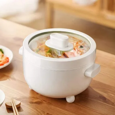 Household Electric Skillet Multi Function Mini Electric Hot Pot 1.5l with CE/CB Approval