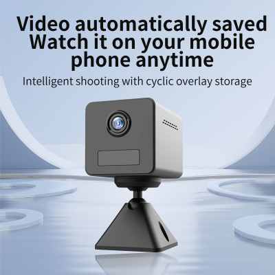 WiFi Mini Camera,Wireless Camera for Home Security System with PIR Motion Detection, Nanny Mini Camera